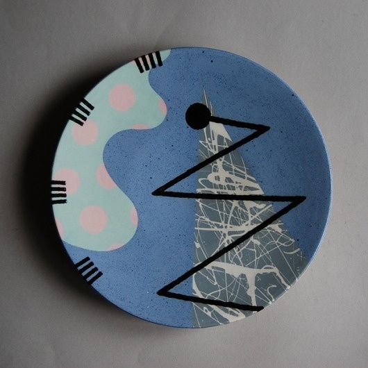 Blogtown, USA #plate #ceramic #pattern