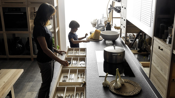 valcucine: sinetempore the new traditional kitchen