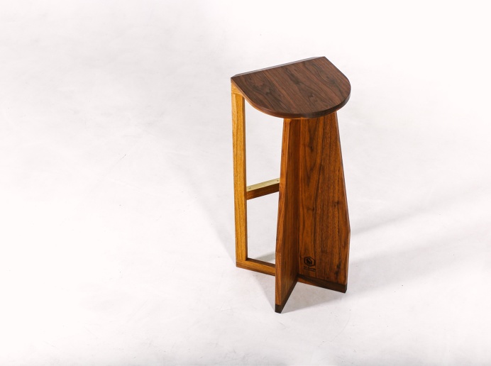 Barstool Massive Fly Fly Massive Millworks #fly-massive-millworks #wood #interior #design #artisan #furniture #decor #woodwork #woodworking