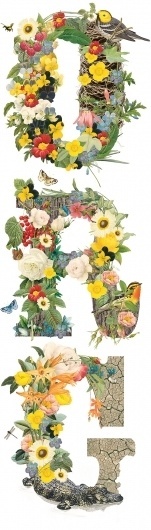 Neuarmy™ » Organic Type #typo #flowers