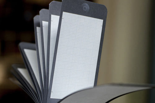 PixelPads: Notepads That Resemble Your iPads and iPhones Photo #iphone #notepad #ux