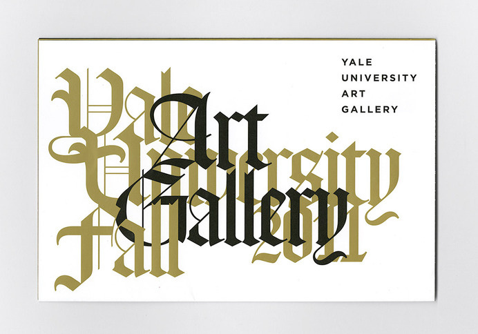 Yale University Art Gallery - Jessica Svendsen #yale #blackletter #svendsen #jessica