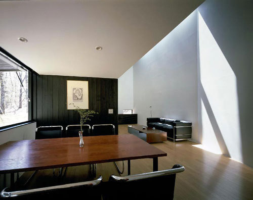 p03.jpg (500×396) #white #interiors #black #wood #architecture #houses