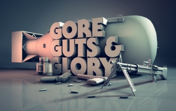 3D Reel Stuart D Wade • Visual Communicator #gore #guts #glory #dope #type #3d
