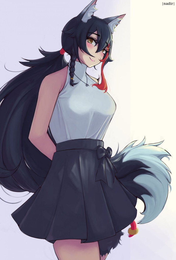 Ookami Mio by NADiiiiR