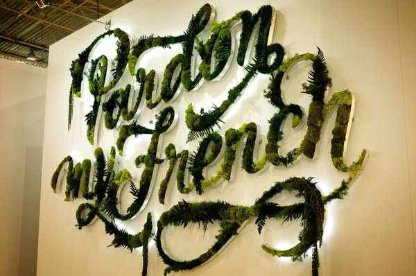 Graphic ExchanGE a selection of graphic projects #typography #my #natural #french #type #organic #pardon #green