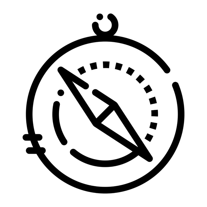 See more icon inspiration related to compass, gps, travel, maps and location, cardinal points, orientation, search, direction and location on Flaticon.