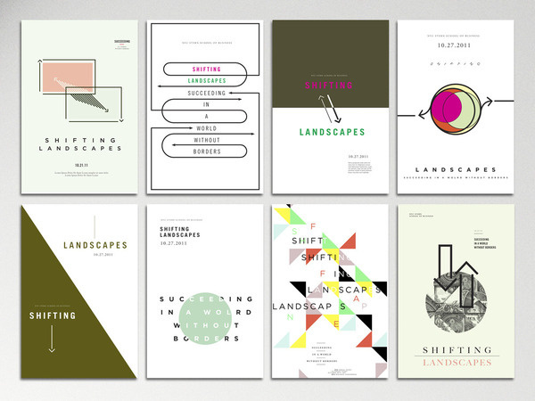 NYU Shifting Landscapes Lisa Hedge #posters