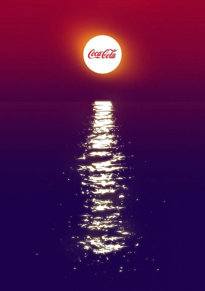 Sawdust – Coca-Cola poster #poster #sawdust #cocacola