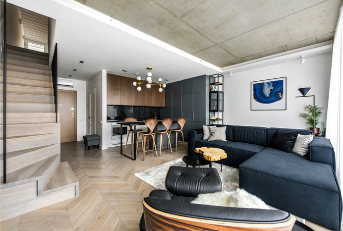 Modern Comfort and Luxury at apartment Designed by Interjero Architektura - InteriorZine