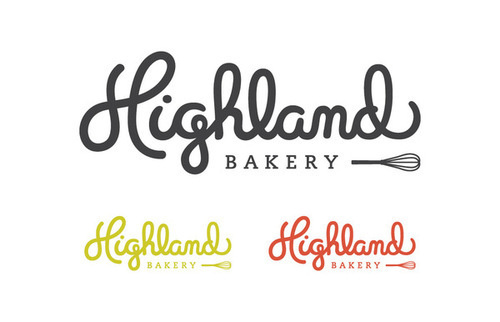 Creative Highland Logos Bakery Logo And Script Image Ideas