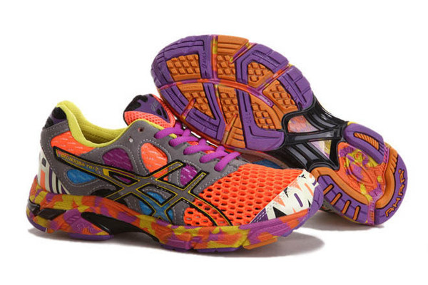 Womens Asics Gel Noosa TRI 7 Orange Grey Purple Shoes #shoes