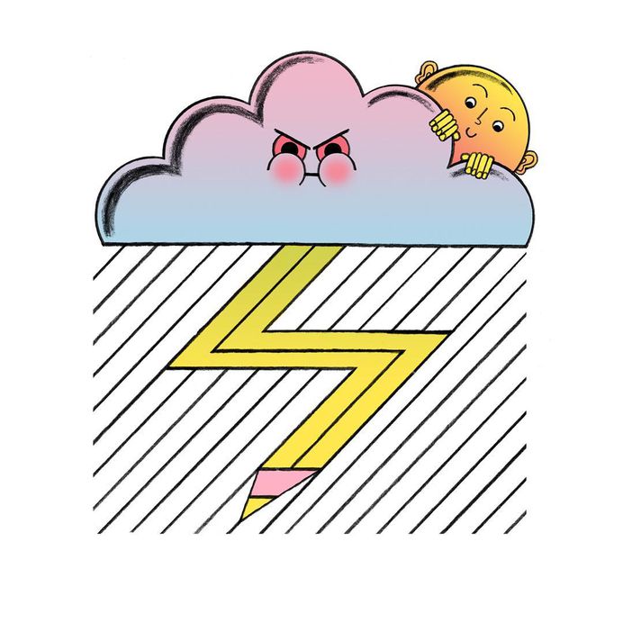 Summer rain for @comicfestivalhamburg 🌦 more coming soon 🕶 #illustration #drawing #editorial #summerrain #summer #illo