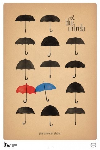 The Blue Umbrella Poster #design #poster