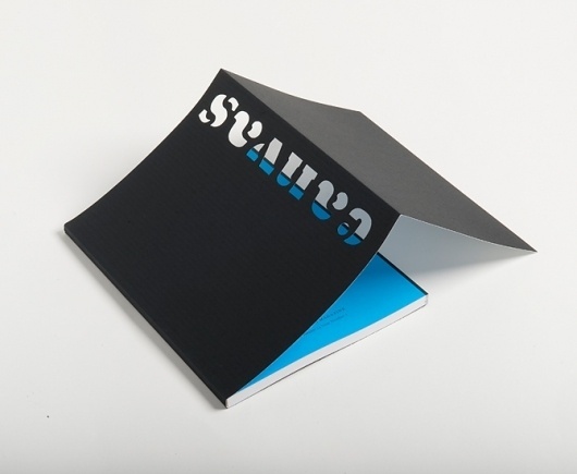 Dever Elizabeth #fold #house #cyan #book #black #diecut #cover #eames #out #magazine #typography