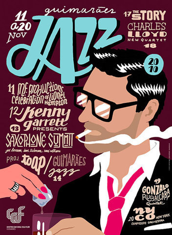 design work life xc2xbb 2010 Jazz Posters #drawn #hand #typography