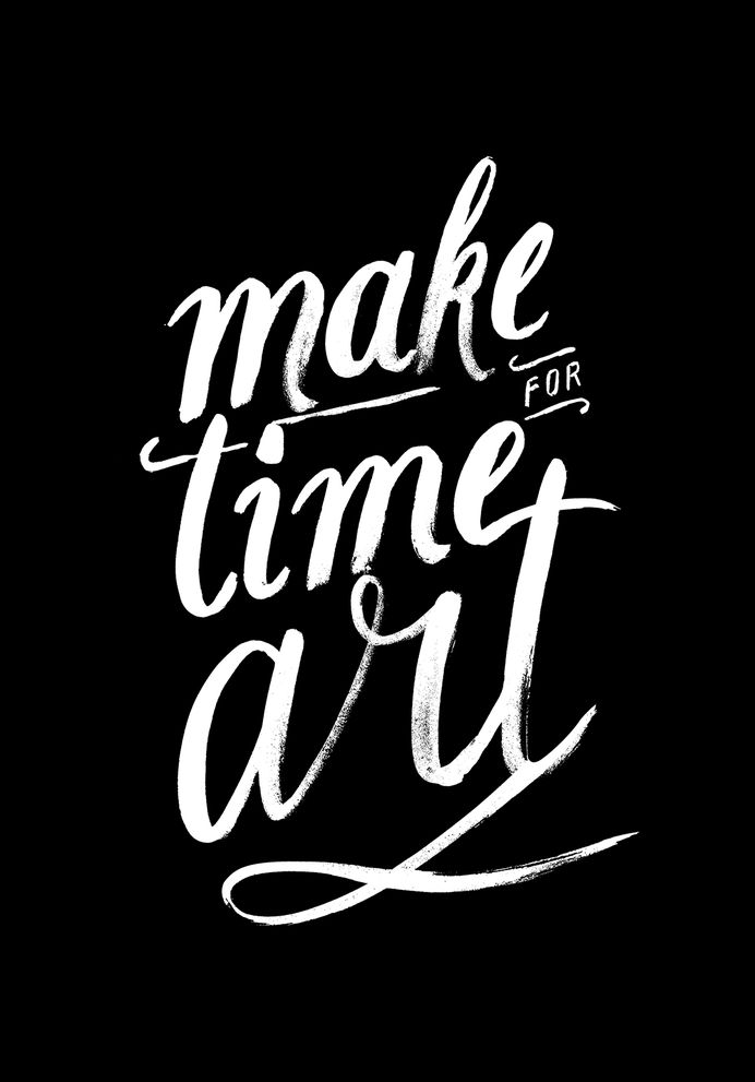 Make time for art