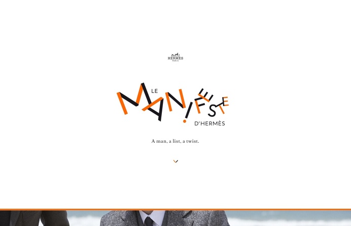 Le MANifeste d'Hermès, inspiration N°372 published on The Gallery in date September 8th, 2015. #website