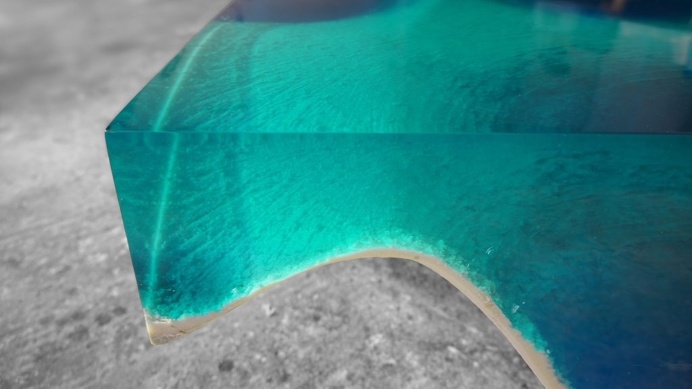 delmare acrylic glass ocean sea transparent table beauty beautiful new modern nice best inspiration inspire new www.mindsparklemag.com minds