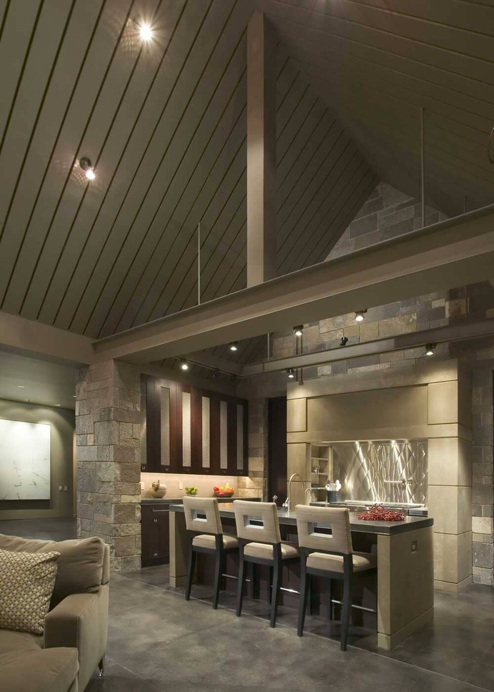 Stuart Silk Architects, kitchen, a Modern Stone Farmhouse