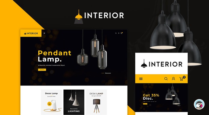#Interior & #Home #Decoration - #Prestashop #Responsive #Theme | #TemplateTrip #eCommerce #Website #Design #Template