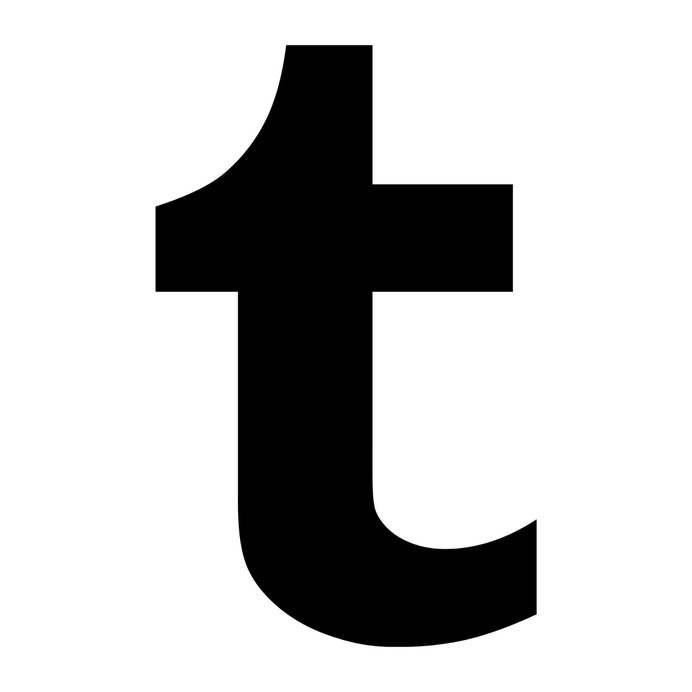 See more icon inspiration related to tumblr, letter, logo, social, website, social network, web, social networks and network on Flaticon.