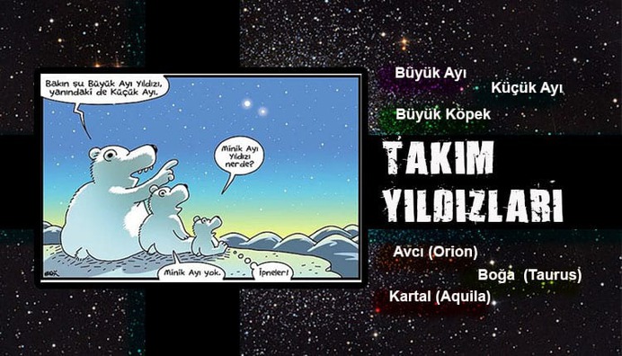 Takım Yıldızı İsimleri ve Çeşitleri