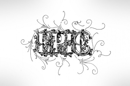 David Murawsky Graphic Design & Illustration Portfolio #flourishes #typography