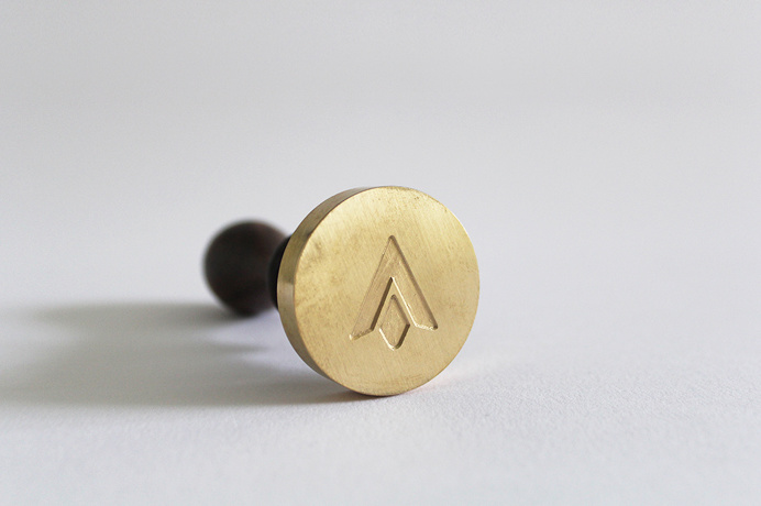 Personal Logo design #logodesign#graphicdesign #branding #flint #arrow #waxstamp #engraved www.ashflint.com