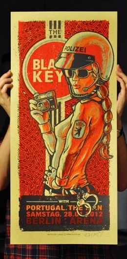 GigPosters.com - Black Keys, The - Portugal. The Man #black #poster #keys