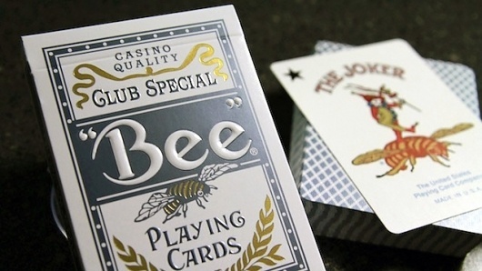 Bee Titanium Edition Playing Cards - theory11.com #bee #cards #playing
