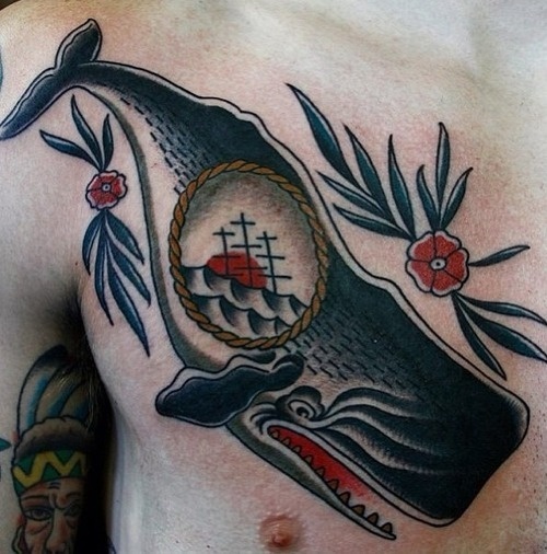 Sailors Take Warning #sperm #whale #american #traditional