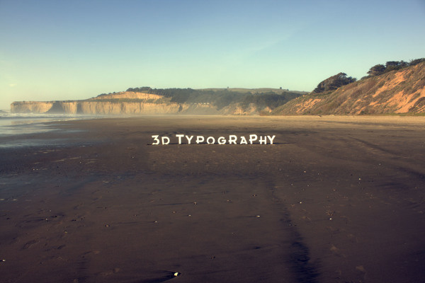3D Typography on Behance #type #image