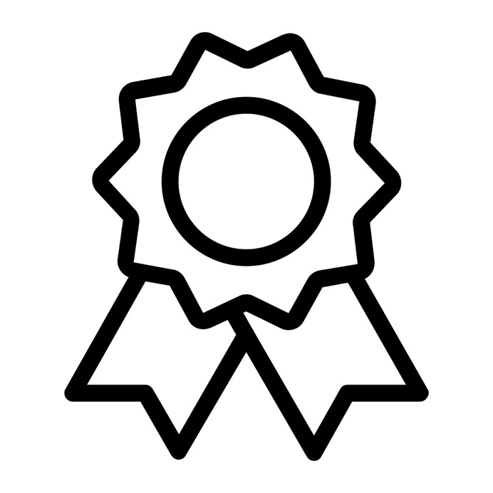 See more icon inspiration related to medal, award, quality, winner, ui and certification on Flaticon.