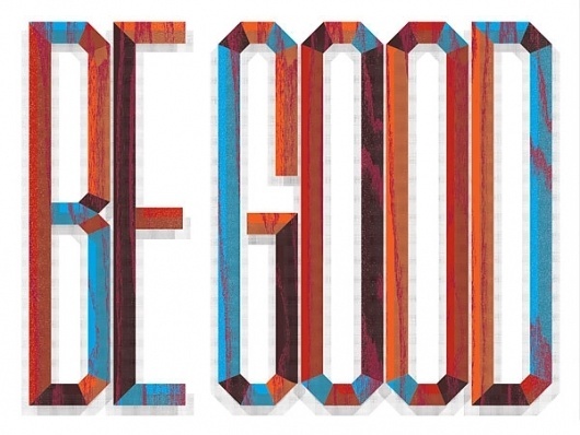 Help Ink — Be Good #typography
