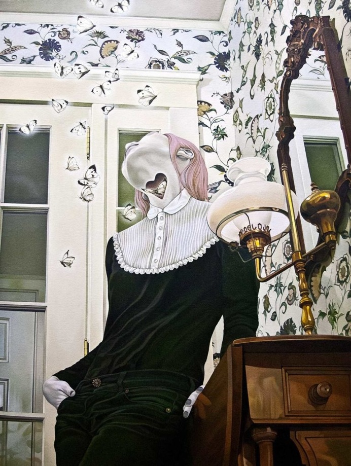 Beside You: Narrative and Melancholic Paintings by Jolene Lai