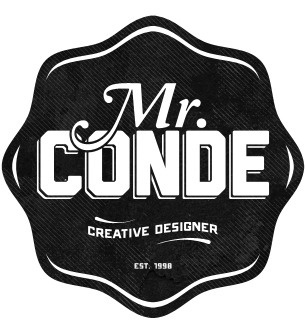Mr. Conde #logo #identity #typography
