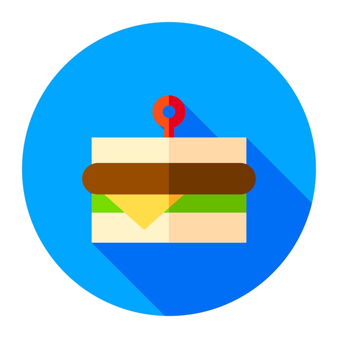 See more icon inspiration related to lunch, sandwich, food, snack, food and restaurant, lettuce, salad, meal, tomato, fast food, bread and cheese on Flaticon.