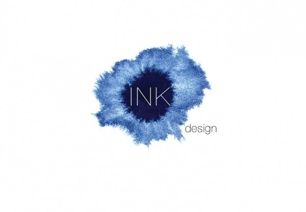 Graphinya #ink #drop #logo #helvetica #blue
