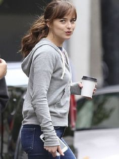 Topcelebsjackets is selling a great outfit of an amazing actress, Dakota Johnson. She wore this awesome Hoodie Jacket in Fifty Shades Freed Drama. #fiftyshadesfreed #dakotajohnson #hoodiejacket #womenfashion #fashion #celebrityfashion #attire #outfit