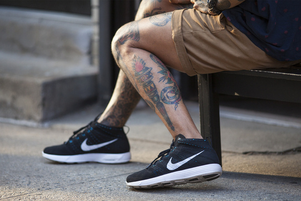 ROUGH'87 #shorts #flyknits #tattoos
