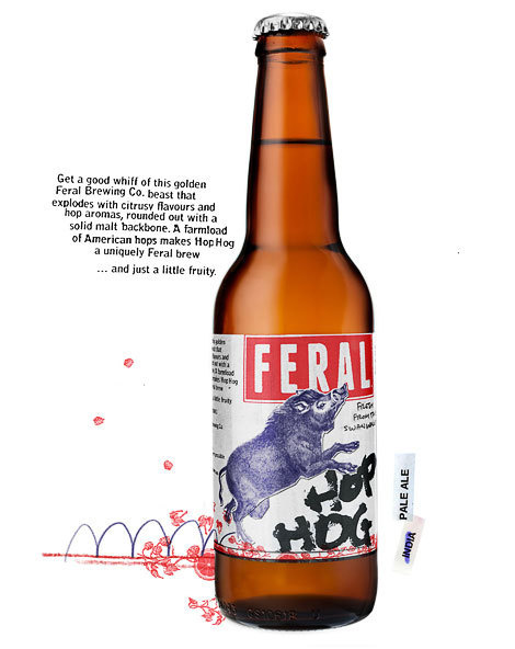 Feral Hop Hog Bottle #campaign #beer