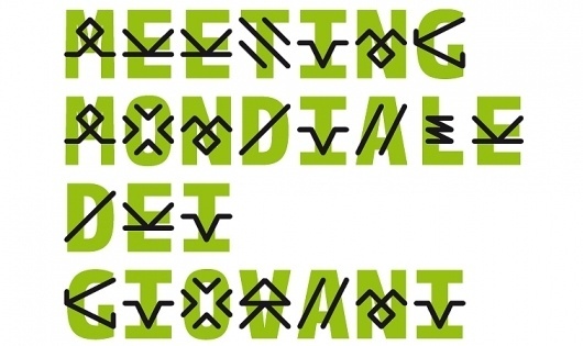 Meeting Mondiale dei Giovani : FF3300 #icon #pictogram