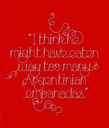 Empanadas — Friends of Type #type #karl #craig #and