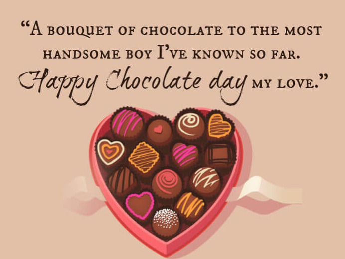 Happy Chocolate Day 2020 Messages For Him
