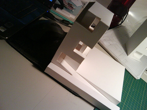 Image Spark dmciv #solid #void #architecture #white
