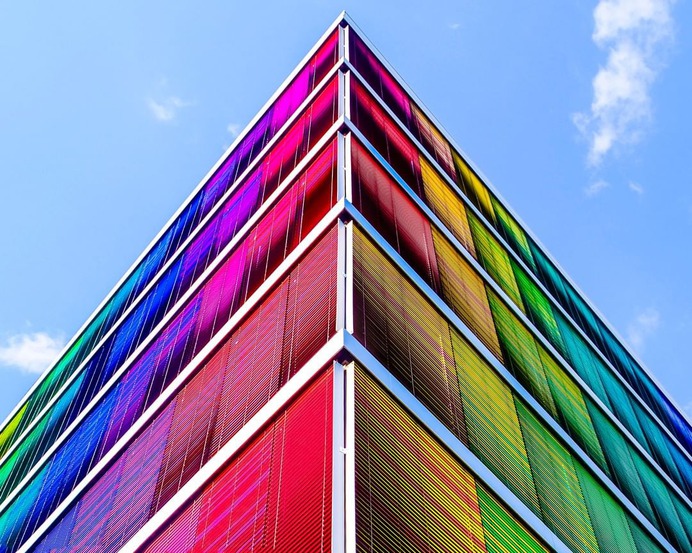 Colorful and Minimalist Architecture Photos of Zurich by Alexander Arregui Leszczynska