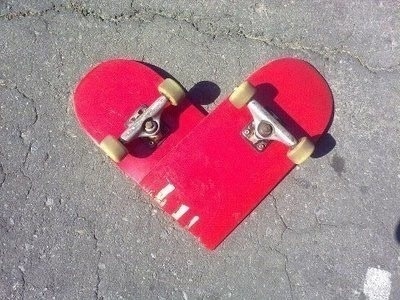 How is your heart doing today? Winning #heart #skateboard