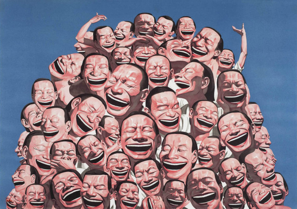Yue Minjun | PICDIT #art #painting