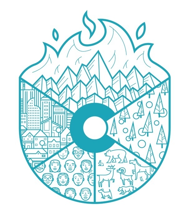 Help Colorado: Illustration / Icons / T-Shirt Design #logo #vector